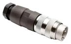 CIRCULAR CONNECTOR, PLUG, 4 POSITION, CABLE T 3300 002