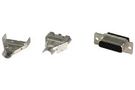 D SUB SHELL, RECEPTACLE, 26POS, STEEL 1658687-1