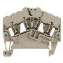 Feed-through terminal block, Tension-clamp connection, 2.5 mm², 800 V, 24 A, Number of connections: 4 Weidmuller 1706060000 04008190915407