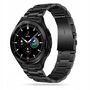 Tech-Protect Stainless Bracelet for Samsung Galaxy Watch 4 / 5 / 5 Pro / 6 / 7 / FE - Black, Tech-Protect 5906302302482 5906302302482