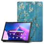 Tech-Protect SmartCase for Lenovo Tab M10 Plus (3rd gen.) 10.6&quot; TB-125 / TB-128 - blue with sakura flowers, Tech-Protect 5906302303762 5906302303762