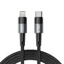 Tech-Protect UltraBoost Lightning / USB-C PD 20W 3A 2m cable - gray, Tech-Protect 5906203699568 5906203699568