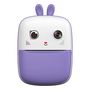 Mini Thermal Printer for Kids with Camera and Camcorder - Purple, Hurtel 5907769364426 5907769364426
