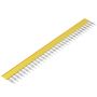 Cross-connector (terminal), Plugged, Number of poles: 32, Pitch in mm: 8.10, Insulated: Yes, 41 A, yellow Weidmuller 1733640000 04008190994334