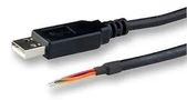 CABLE, USB-TTL SER CONV 5V, WIRE END TTL-232R-5V-WE