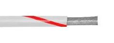 HOOK-UP WIRE, 16AWG, WHT/RED, 30M 3057 WR005