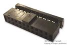 SOCKET, IDC, 2.54MM, 20WAY HCSD-10-01-N