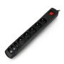 Power strip with protection Armac R8 black - 8 sockets - 1,5m IMP-16539 5904722192300