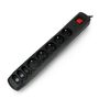 Power strip with protection Armac R8 black - 8 sockets - 1,5m IMP-16539 5904722192300