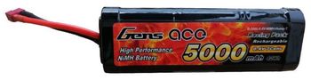 Battery Gens Ace Traxxas 5000mAh 8,4V NiMH Hump T Plug, Gens ace B-5000-8.4V-NIMH-Hum