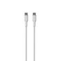 Puro Soft USB-C - USB-C 60W 1.5m silicone cable - white, Puro Elektrik PUUSBCUSBCICONWHI
