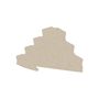 End plate (terminals), 101.1 mm x 1.5 mm, dark beige Weidmuller 1768010000 04032248115334