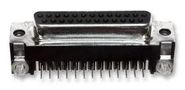 RECEPTACLE, D SUB, R/A, PCB, 25WAY 5747846-3