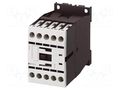 Contactor: 4-pole; NO x4; 24VAC; 4A; for DIN rail mounting; W: 45mm EATON ELECTRIC DILA-40/24VAC