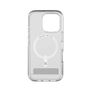 ZAGG Crystal Palace Snap Kickstand MagSafe Case with Stand for iPhone 16 Pro - Clear, Zagg 702315048 702315048