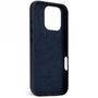Decoded Leather Backcover MagSafe case for iPhone 16 Pro - navy blue, Decoded D25IPO16PBC1NY D25IPO16PBC1NY