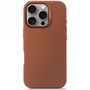 Decoded Leather Backcover case with MagSafe for iPhone 16 Pro - brown, Decoded D25IPO16PBC1TN D25IPO16PBC1TN