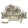 Multi-tier modular terminal, Tension-clamp connection, 2.5 mm², 800 V, 24 A, Number of levels: 2, dark beige Weidmuller 1790990000 04032248222940