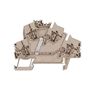 Multi-tier modular terminal, Tension-clamp connection, 2.5 mm², 800 V, 24 A, Number of levels: 2, dark beige Weidmuller 1791030000 04032248331208