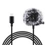 Jack Puluz tie microphone with clip PU425 1.5m USB-C, Puluz PU425