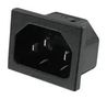 POWER ENTRY, INLET, 15A, 250VAC, QC 701W-15/31