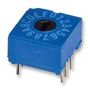 ROTARY CODED SW, HEX, 16POS, 20VDC 1-1825008-2