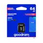 Memory card Goodram M1AA microSD 64GB 100MB / s UHS-I class 10 with adapter KAP-02362