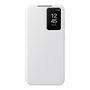 Samsung Smart View Wallet Case EF-ZS721CWEGWW for Samsung Galaxy S24 FE - White, Samsung EF-ZS721CWEGWW EF-ZS721CWEGWW