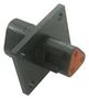 RECEPT, FLANGE, THIN WALL, 3WAY, PIN DT04-3P-CL06