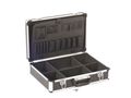 Aluminium Tool Case with 2 Key Locks 455x330x152mm, Black 1819-1 5411257010301