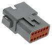 RECEPTACLE, AT, 12 WAY, PIN AT04-12PA