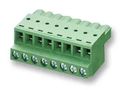 PLUG, 5.08MM, GN, SS & WE SAME SIDE, 11 1-1986484-1