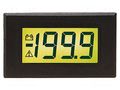 Voltmeter; digital,mounting; VDC: 0÷200mV; on panel; LCD; 150uA LASCAR DPM950