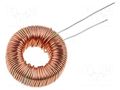 Inductor: wire; THT; 330uH; 440mΩ; Inductor: toroidal; 0.5A; W: 9mm FERROCORE DPT330A0.5