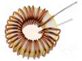 Inductor: wire; THT; 33uH; 3A; 38mΩ; Inductor: toroidal; Ø: 19mm TALEMA DPU033A3