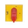 HANDLE,YEL/RED,IP54,1 PADLOCK OHYS3RH