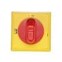 HANDLE,YEL/RED,IP54,3 PADLOCK OHYS2RJ