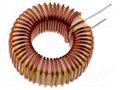 Inductor: wire; THT; 100uH; 3A; 80mΩ; Inductor: toroidal; Ø: 25mm TALEMA DPU100A3