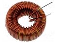 Inductor: wire; THT; 470uH; 1A; 180mΩ; Inductor: toroidal; Ø: 27mm TALEMA DPU470A1
