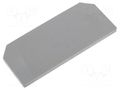 Bottom compenstaion plate; grey; polyamide PHOENIX CONTACT DP-UKK3/5