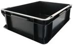 TOTE BOX CONDUCTIVE 400X300X120MM EF4120PPL