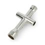 Universal hexagonal cross wrench for 3D printer nozzle DNG-17407
