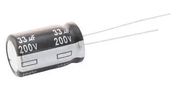 CAP, 100┬╡F, 35V, 20% ECA1VHG101