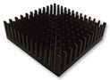 LED HEATSINK, WITH PINS, SQUARE ICK PGA 17 X 17 X 12