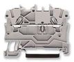TERMINAL BLOCK, DIN RAIL, 2POS, 10AWG 2000-1201