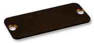 ENCLOSURE, 1455 END PANELS, BLACK 1455NALBK-10