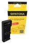 PATONA Dual LCD USB Charger f. Sony F550 F750 F970 FM50 FM500HA1, PATONA 1886 4055655217323