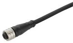 SENSOR CORD, 4P M8 RCPT-FREE END, 2M 120027-0127