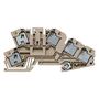 Test-disconnect terminal, PUSH IN, 4 mm², 400 V, 20 A, without, Cross-disconnect: without, TS 35, dark beige Weidmuller 1899220000 04032248518838