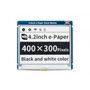 Display e-paper 4,2 '' 400x300px - Cloud Module - WiFi / Bluetooth - for Arduino and Raspberry Pi - Waveshare 8525 WSR-19041 5904422371791